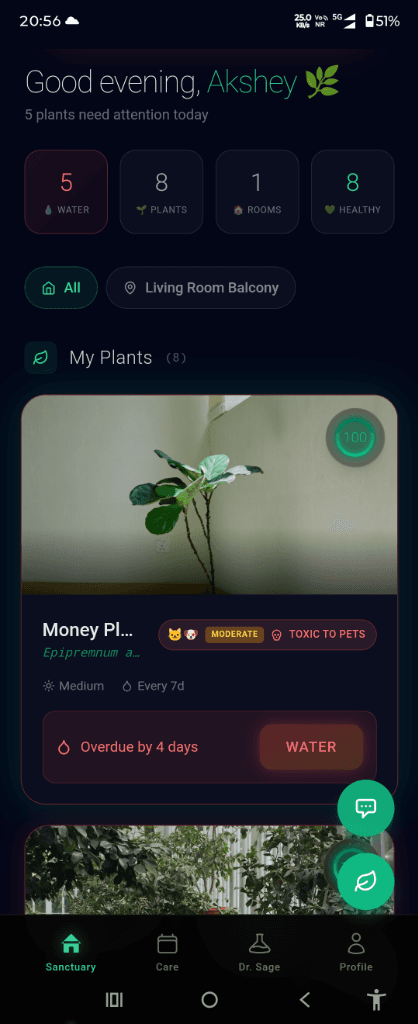 PlantSage screenshot 1
