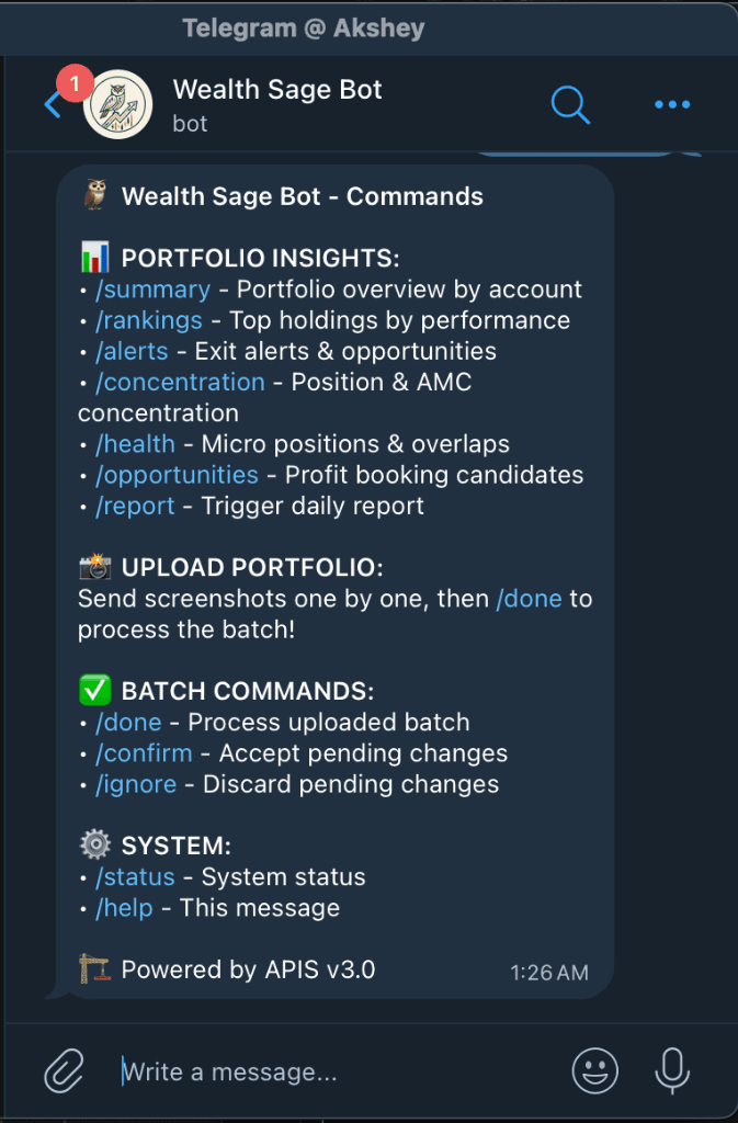 WealthSage screenshot 1